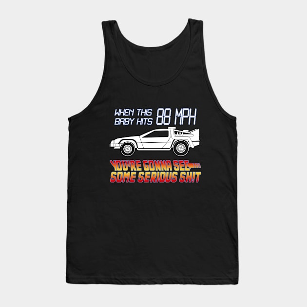 Serious Sh*t Tank Top by Queen Maudit